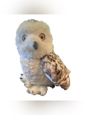 Wild Republic Snowy Owl 12" Plush Stuffed Animal Bird Toy